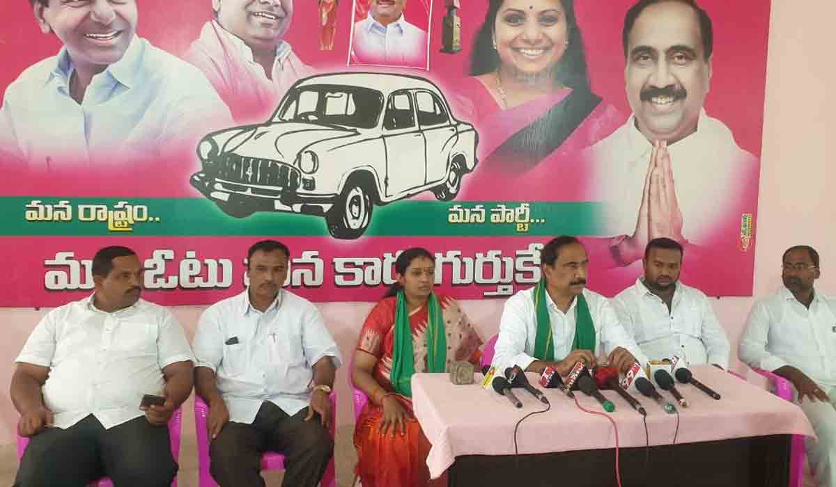 మహా ధర్నాతో కేంద్ర ప్రభుత్వానికి కనువిప్పు : ఎమ్మెల్యే సంజయ్‌