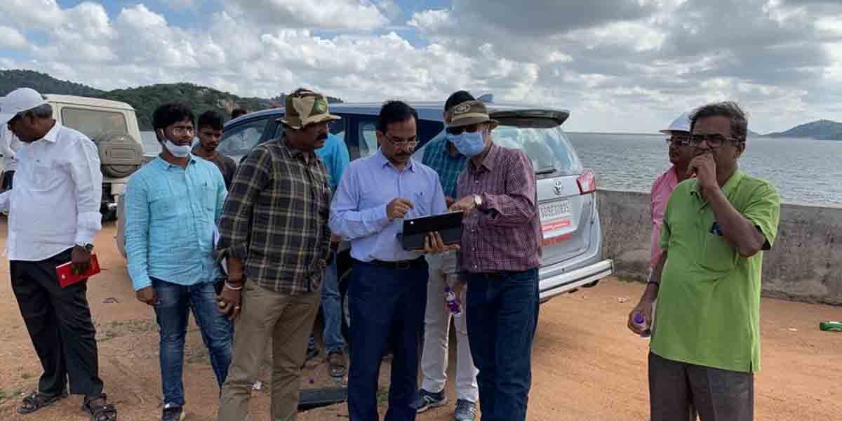 రంగనాయకసాగర్‌ను సందర్శించిన మహారాష్ట్ర ఇరిగేషన్‌ అధికారుల బృందం