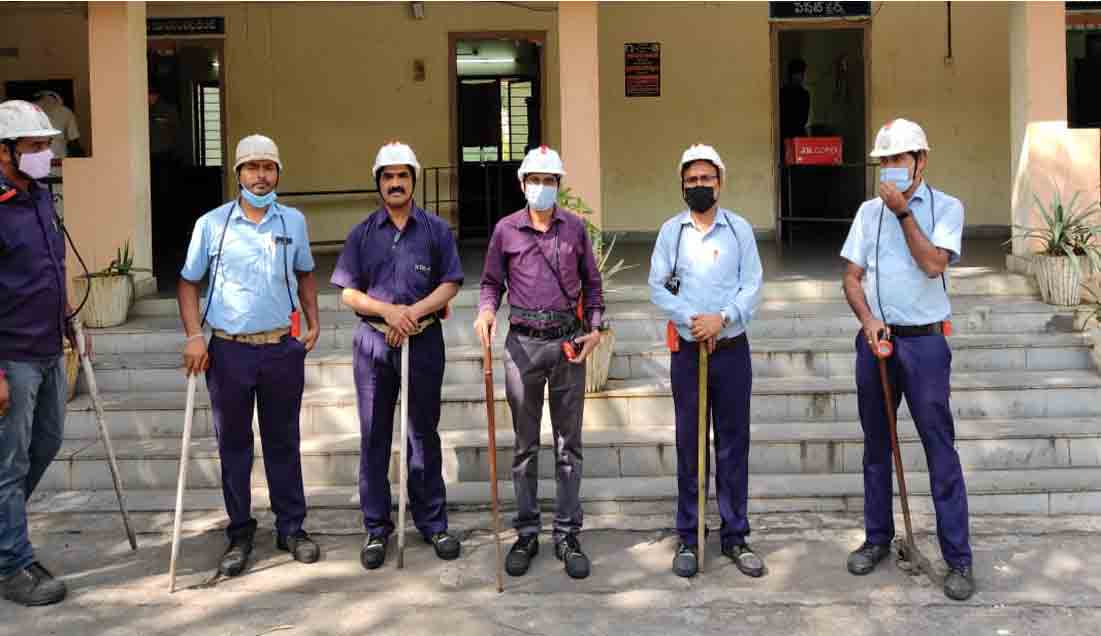 Bhupalpally | స్వీయ రక్షణ పరికరాలను ఎప్పుడూ ధరించాలి: సింగరేణి డీడీఎమ్‌ఎస్ బానోత్ వెంకన్న