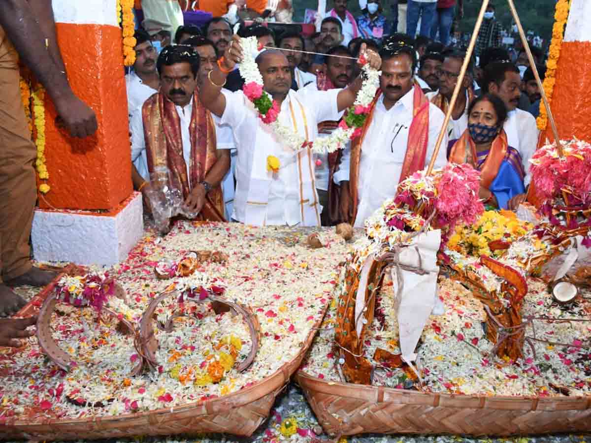 Kurumurthy | ఘనంగా ఉద్దాలు..హాజరైన మంత్రి శ్రీనివాస్ గౌడ్