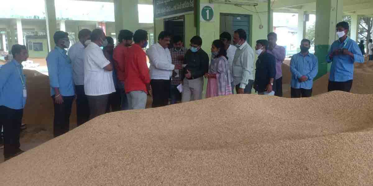 E-NAM | సూర్యాపేట మార్కెట్లో ‘ఈనామ్’ అమలు అద్భుతం