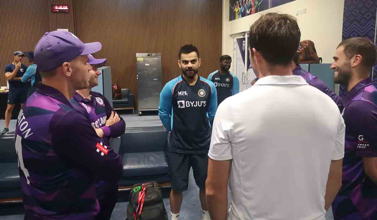 T20 World Cup | ఘోరంగా ఓడిన స్కాట్లాండ్‌కు.. టీమిండియా స్టార్‌ ప్లేయర్స్‌ సర్‌ప్రైజ్‌