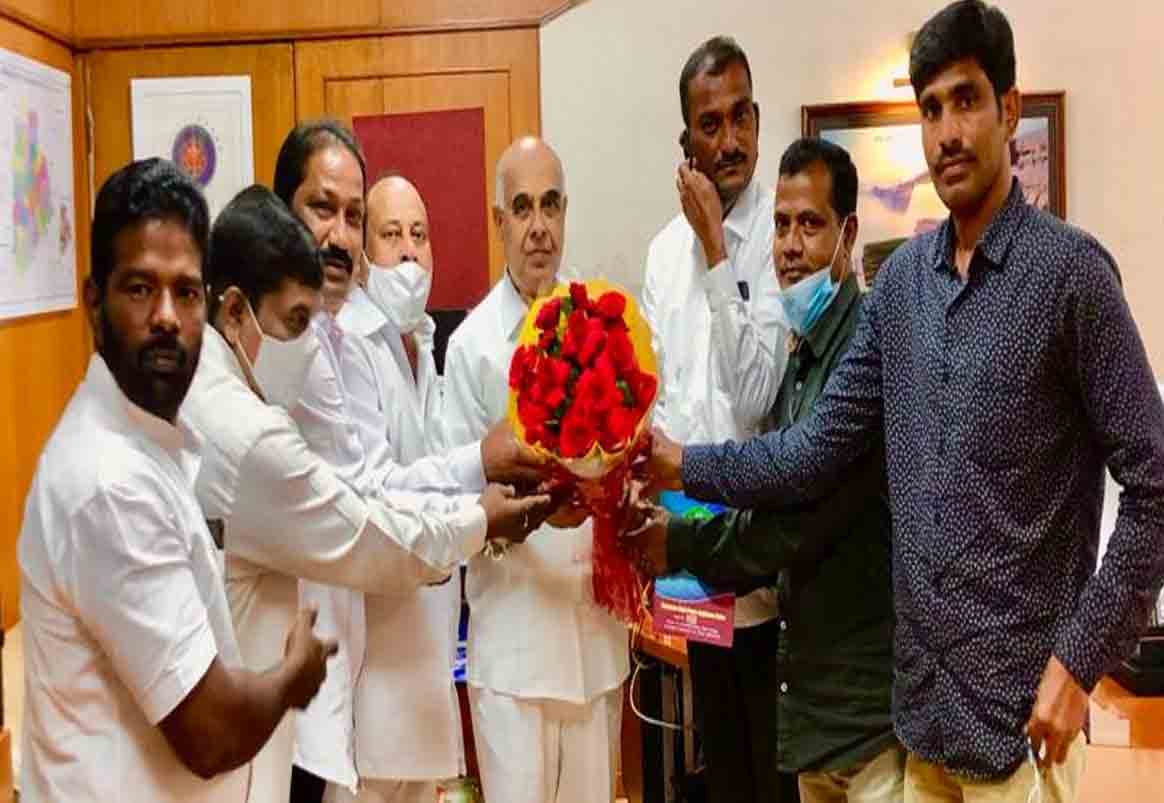 Bhadradri | ట్రాన్స్‌కో సీఎండీని కలిసిన తెలంగాణ స్టేట్ పవర్ ఎంప్లాయిస్ యూనియన్ నాయకులు..
