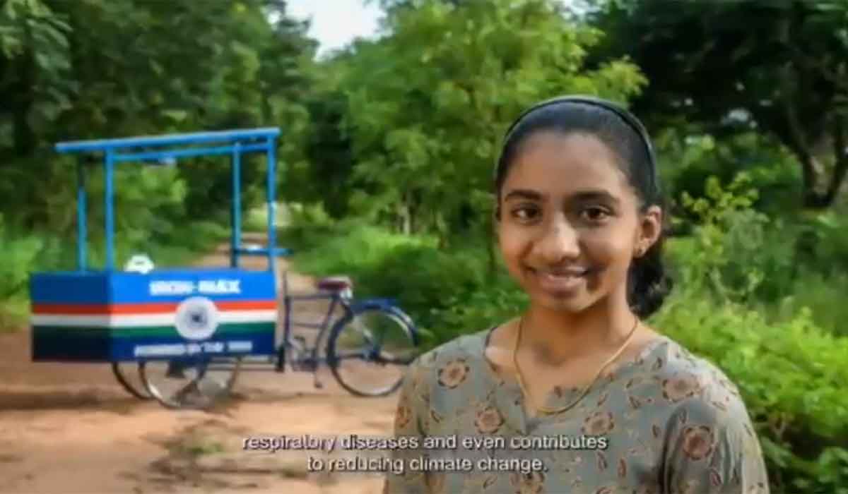 కాప్‌26 స‌ద‌స్సు: ప్ర‌సంగంతో ఆక‌ట్టుకున్న త‌మిళ అమ్మాయి