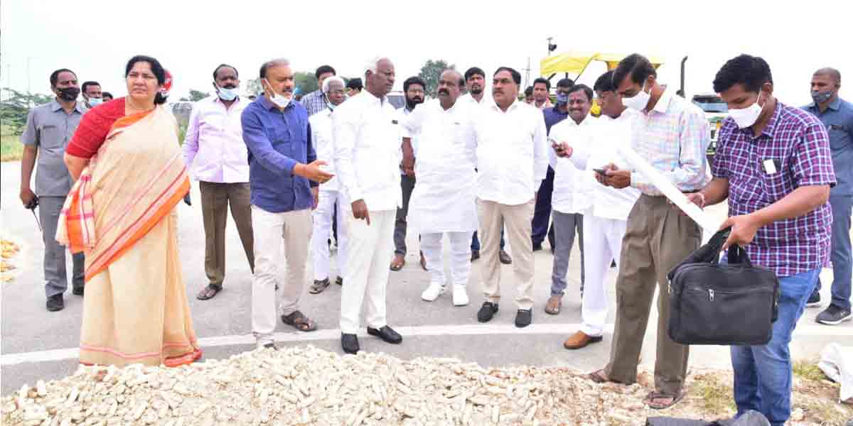 Warangal | విజయ గర్జన సభ కోసం స్థలాల పరిశీలన