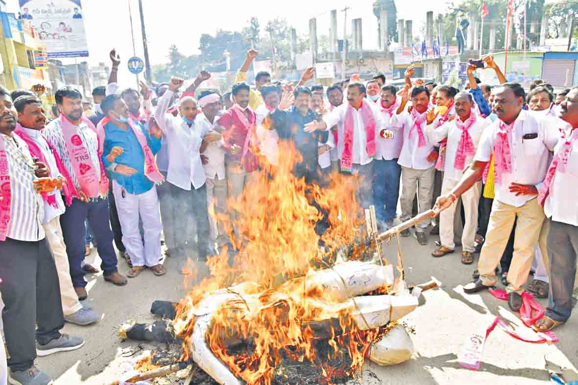 రైతు జోలికొస్తే బీజేపీని బొందపెడతాం..
