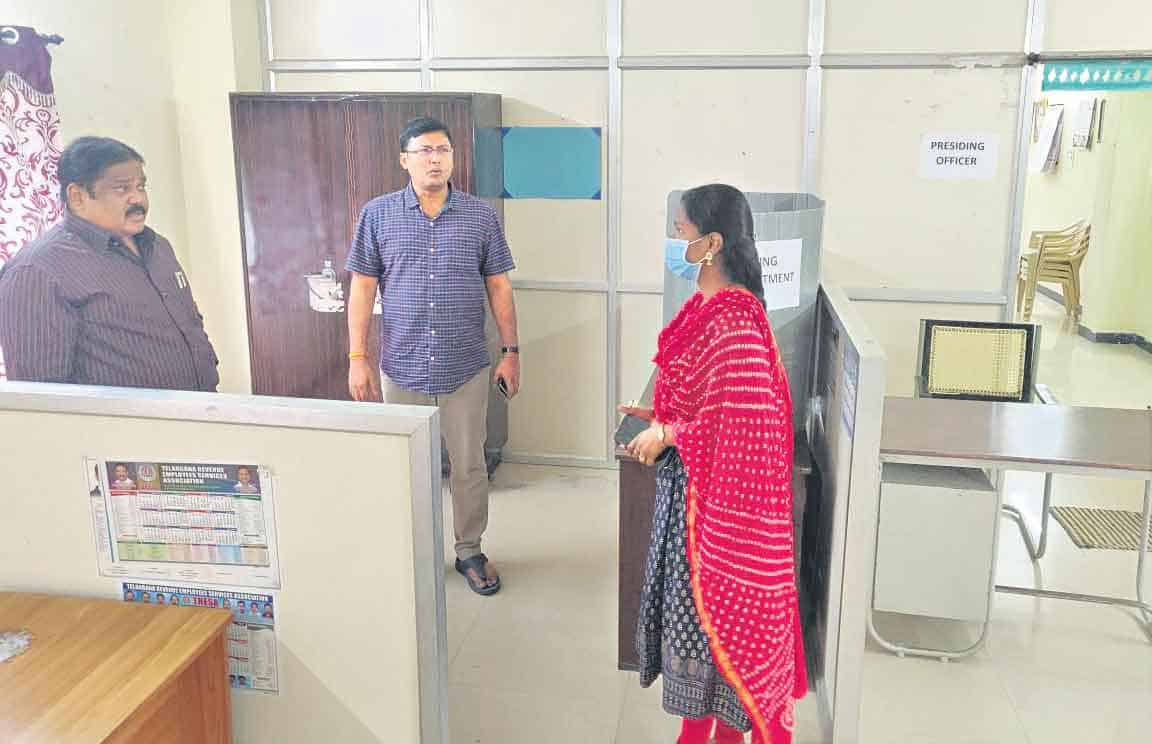 రేపే స్థానిక సంస్థల ఎమ్మెల్సీ ఎన్నిక