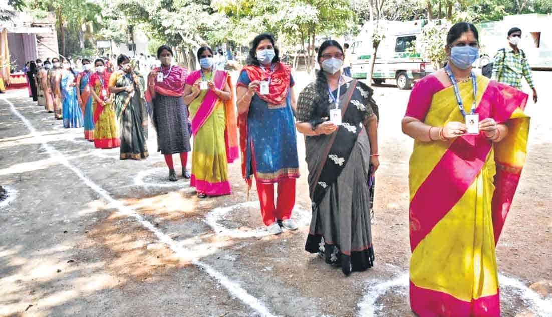 99 శాతం ఓటింగ్‌