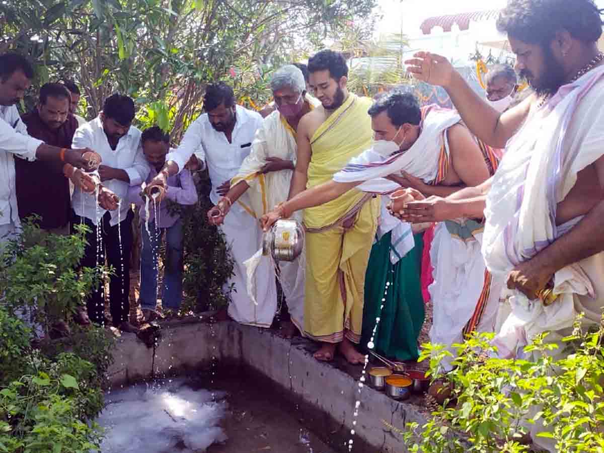Rangareddy : శివరామాంజనేయస్వామి దేవాలయంలో మహాహోమం