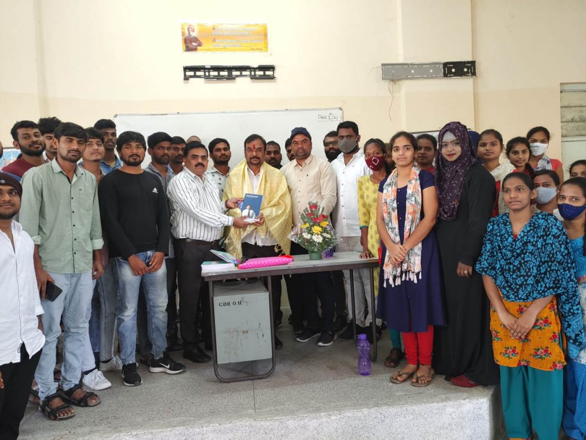 Bc study circle | విద్యారంగానికి కేసీఆర్‌ సర్కారు పెద్ద పీట‌ : బీసీ కమిషన్‌ సభ్యుడు ఉపేంద్ర