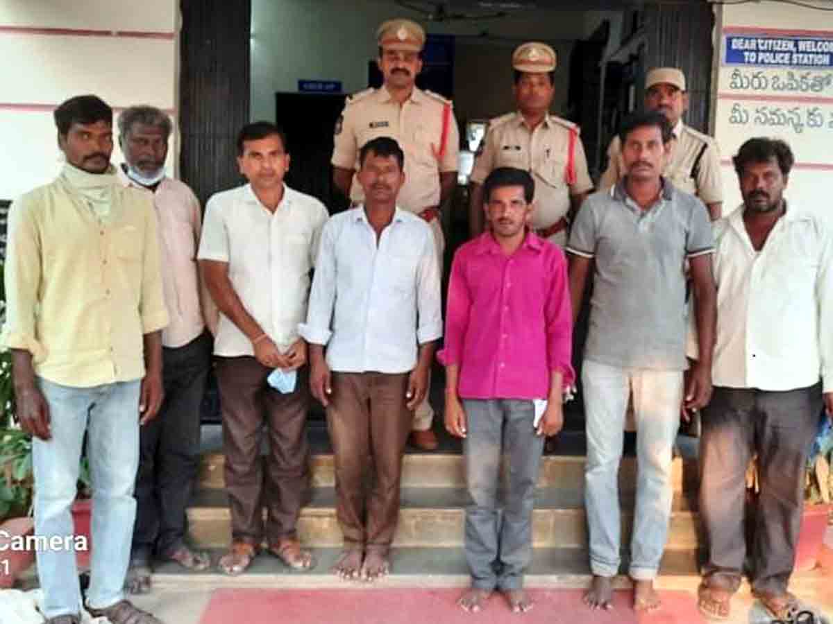 Tandur : పేకాట రాయుళ్లు అరెస్టు..