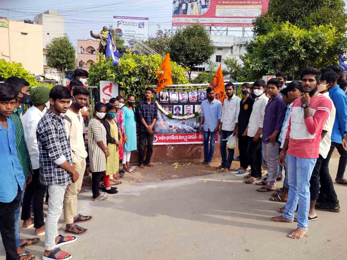 Rangareddy : బిపిన్‌ రావత్‌ దేశానికి చేసిన సేవలు మరువలేనివి..