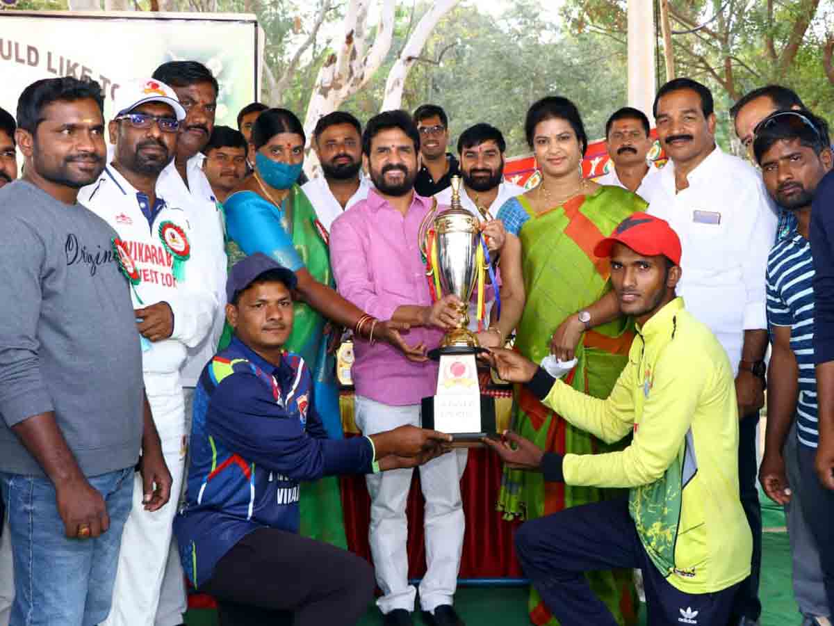 Vikarabad : క్రీడల్లో ప్రతిభను కనబర్చి మంచి పేరు తేవాలి..