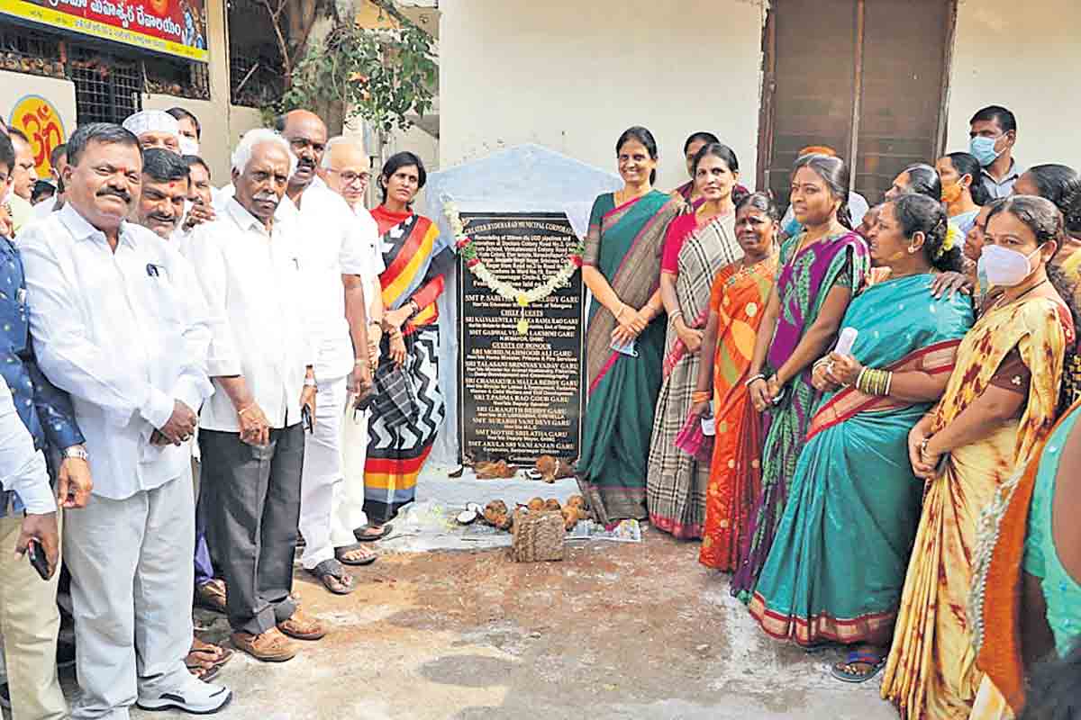 ఇంటింటికీ తాగునీరు అందించడమే లక్ష్యం