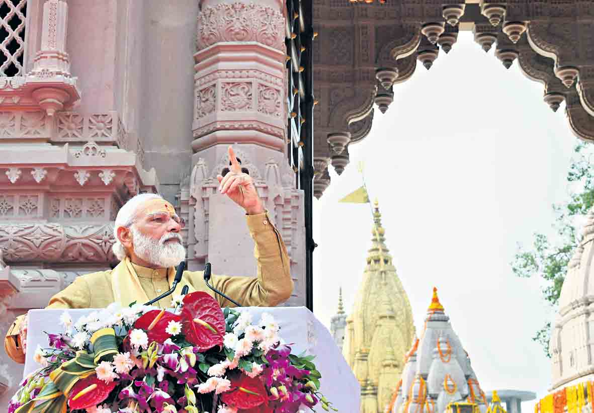 కాశీ కారిడార్‌ ప్రారంభం