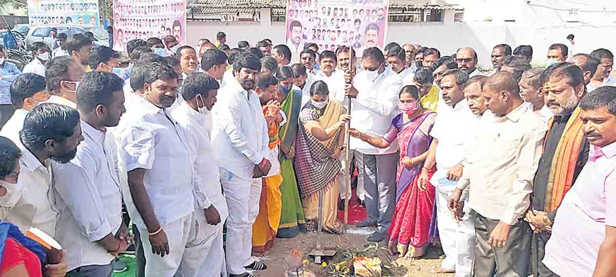 గ్రామాల అభివృద్ధికి పెద్దపీట