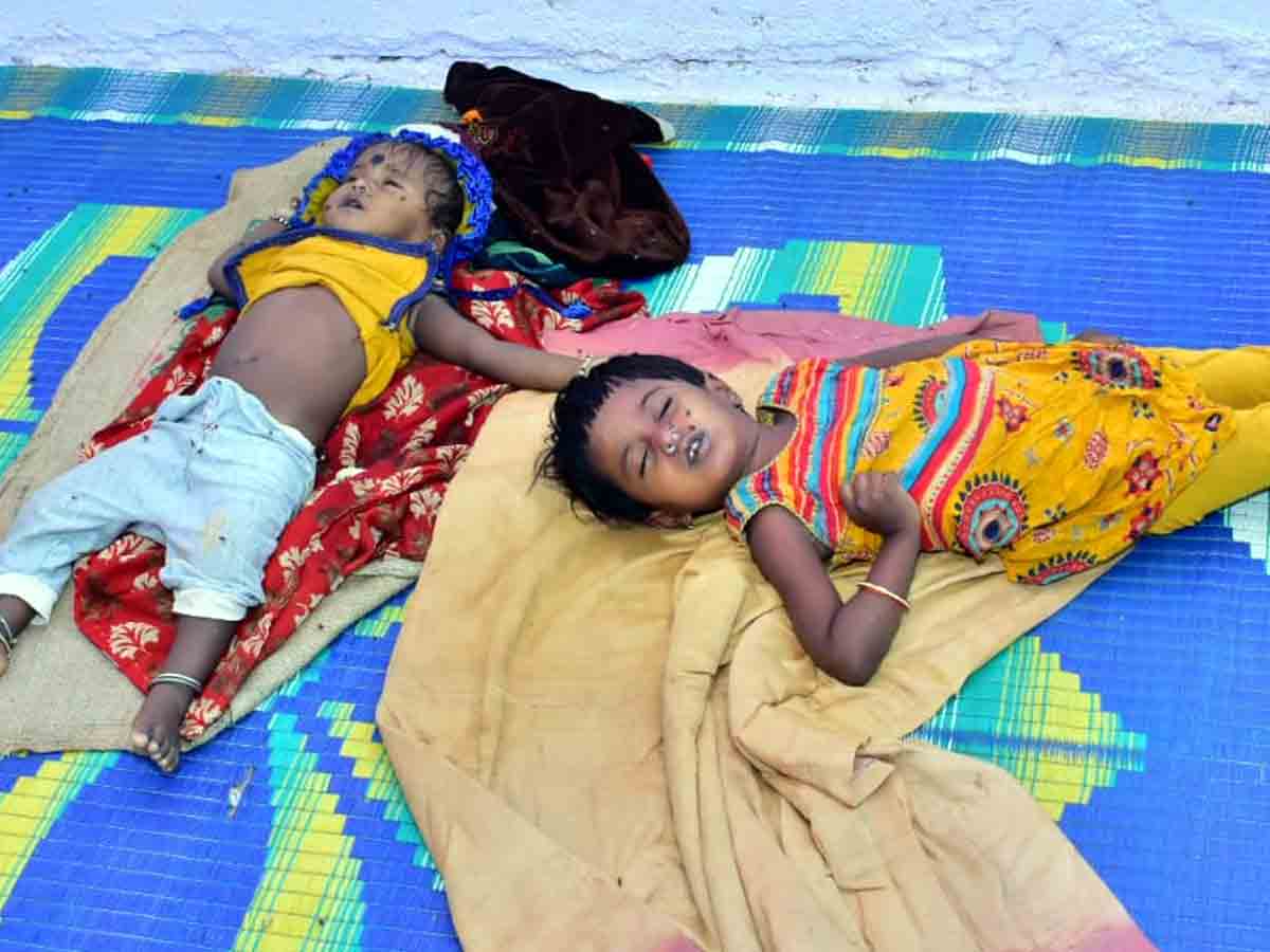 Crime news : అనుమానాస్పద స్థితిలో ఇద్దరు చిన్నారులు మృతి..