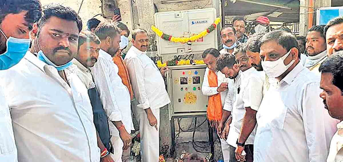 తాగు నీటి సమస్యకు పరిష్కారం