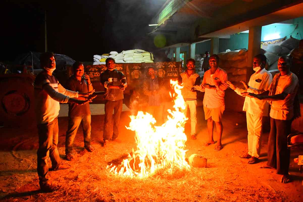 చలి @13 డిగ్రీలు