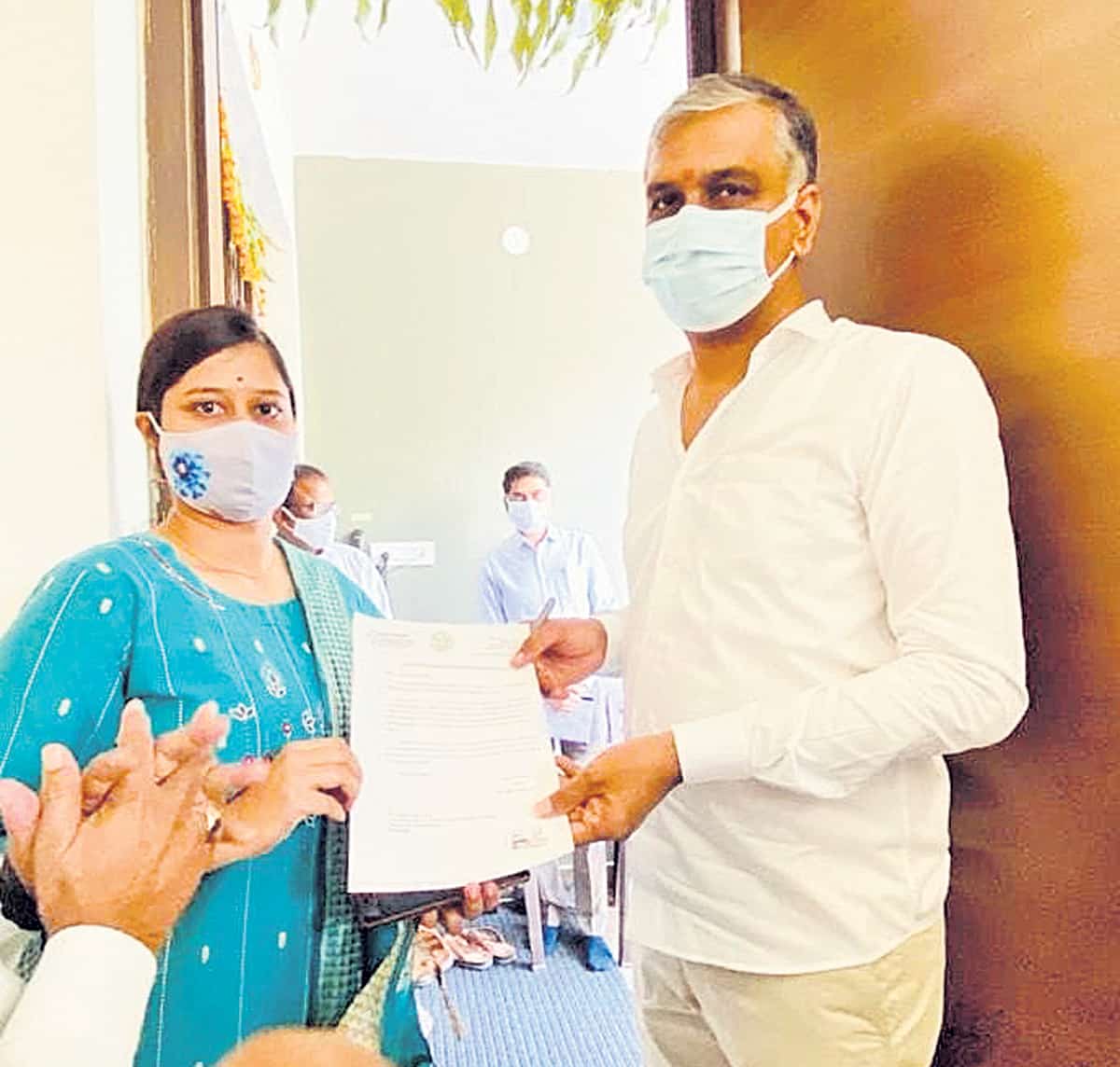 Harish Rao |100 పడకల హాస్పిటల్‌ ఏర్పాటుకు మంత్రి హరీశ్‌రావుకు వినతి