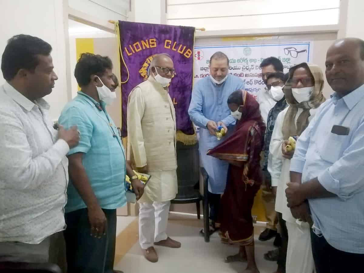 Eye Camp : కంటి చూపుపై ఆశ్రద్ద వద్దు..