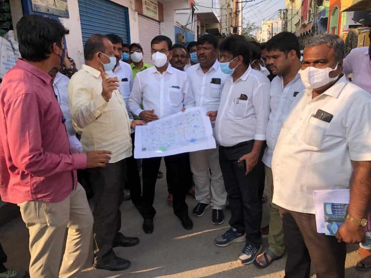 Permanent solution | వరద ముంపు సమస్యకు శాశ్వత పరిష్కారం :  ఎమ్మెల్యే కాలేరు వెంకటేశ్‌