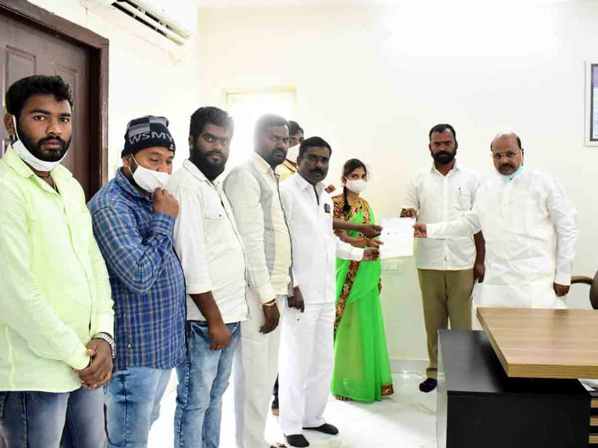 CMRF : సీఎం సహాయనిధి పేదలకు వరం.. ఎమ్మెల్యే మంచిరెడ్డి కిషన్‌రెడ్డి