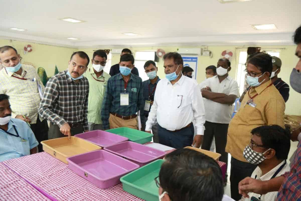 కౌంటింగ్‌కు పకడ్బందీ ఏర్పాట్లు