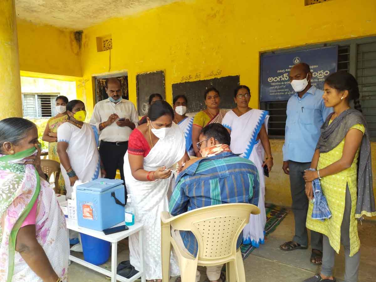 కామారెడ్డిలో 85శాతం వ్యాక్సిన్‌