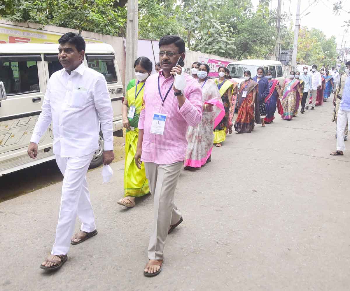 ముగిసిన ఎమ్మెల్సీ ప్రక్రియ పోలింగ్ 96%