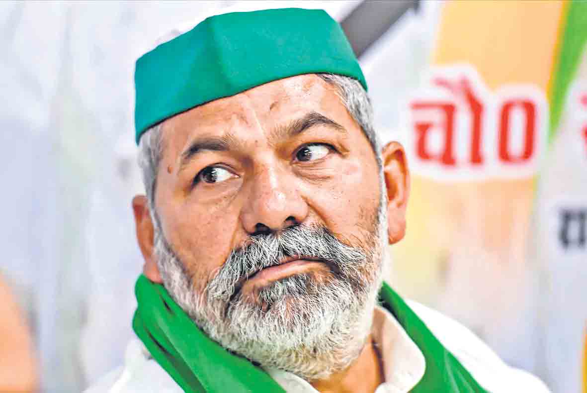 టికాయిత్‌ ఉగ్రవాది!