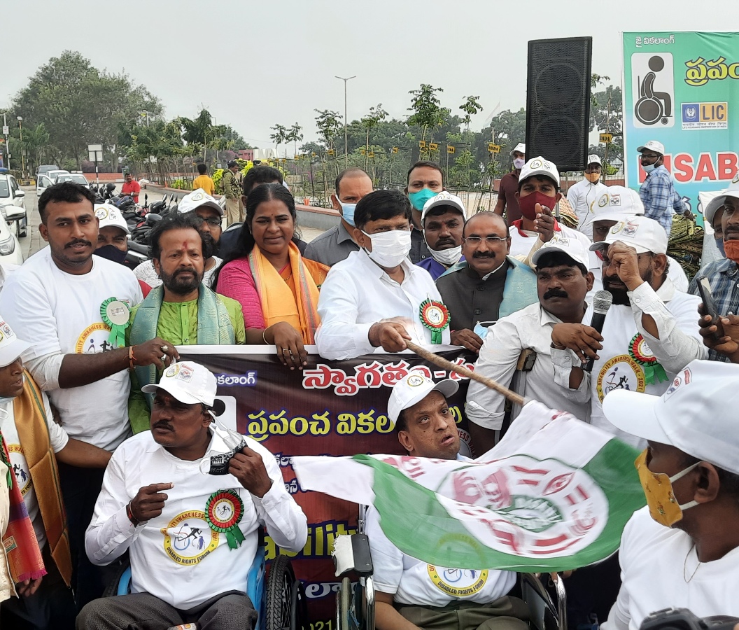 Disability commission | జాతీయ స్థాయిలో దివ్యాంగుల కమిషన్ ఏర్పాటుకు కృషి  :  రాష్ట్ర ప్రణాళిక సంఘం వైస్ చైర్మన్ వినోద్ కుమార్