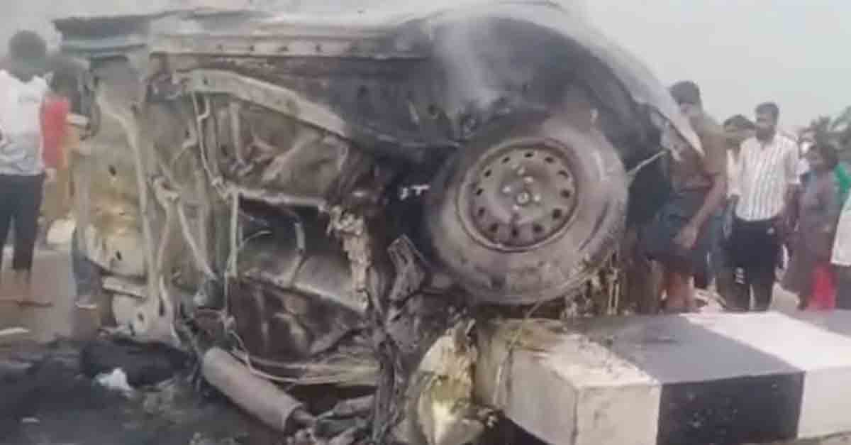 తిరుపతిలో ఘోర రోడ్డు ప్రమాదం .. ఆరుగురు మృతి