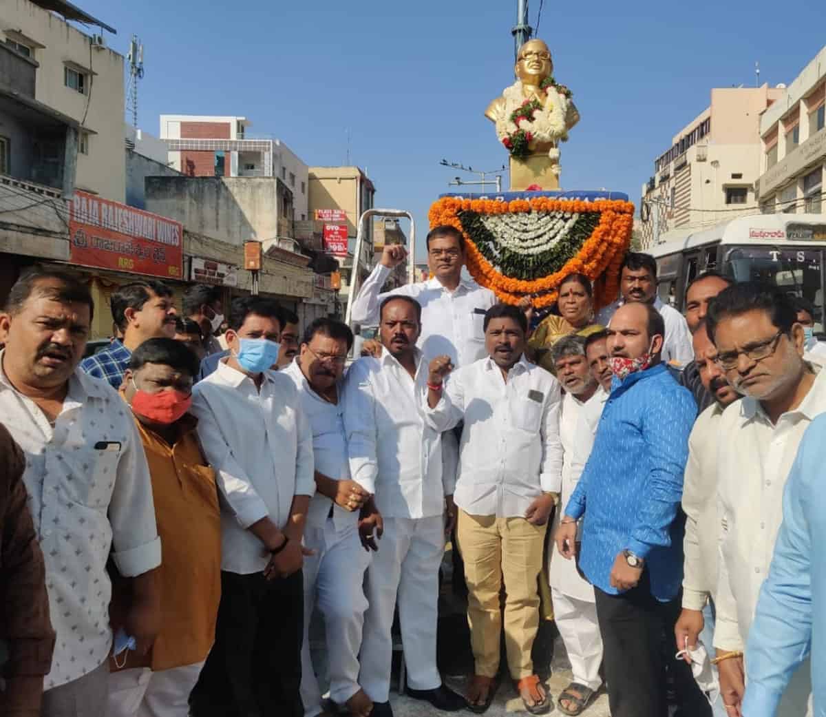 Br Ambedkar | రాజ్యాంగ నిర్మాతకు ఘన నివాళి