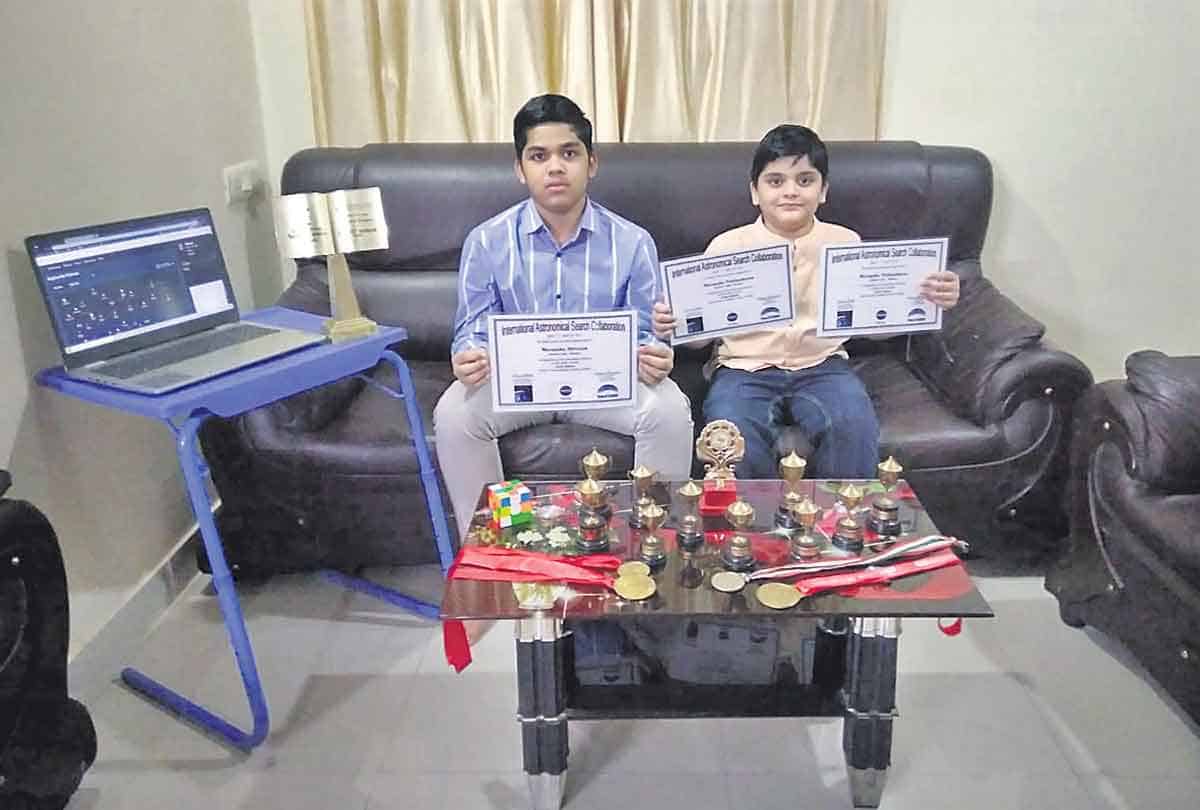 గ్రహశకలాలను గుర్తించిన హైదరాబాదీ చిన్నారులు