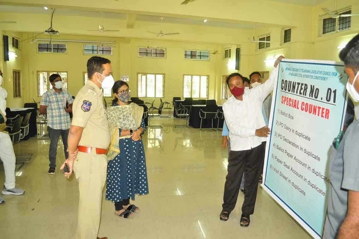 ఎమ్మెల్సీ ఎన్నికకు అంతాసిద్ధం