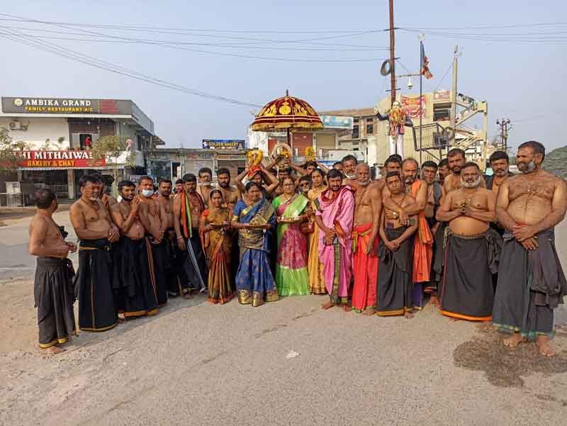 వైభవంగా అయ్యప్ప స్వామి పల్లకీ సేవ