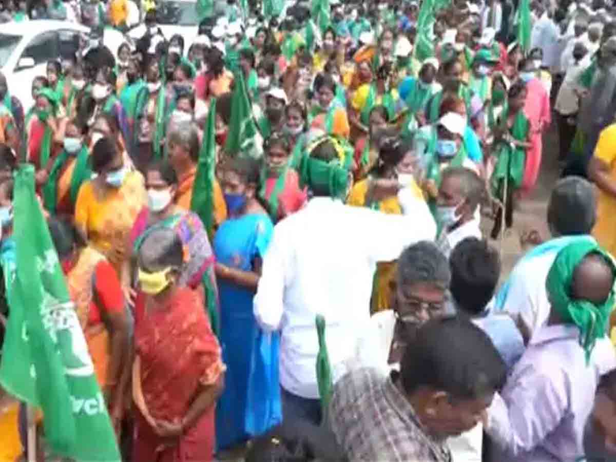 AP Farmers Padayatra : అమరావతి రైతులకు పుణె రైతుల సంఘీభావం