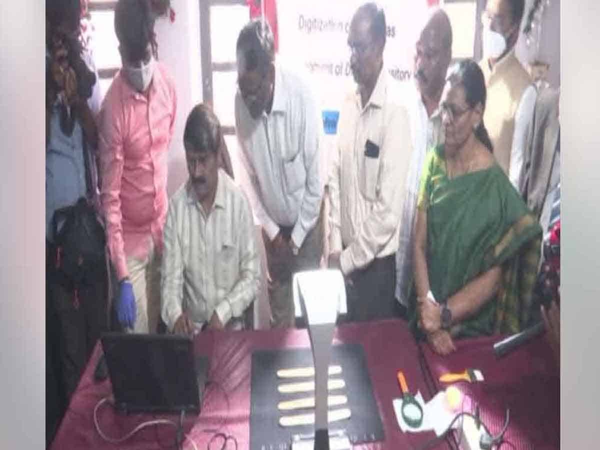 Palm leaf Digitization: ఆంధ్ర వర్శిటీలో తాళపత్రాల మాన్యుస్క్రిప్ట్స్‌ డిజిటలైజేషన్‌