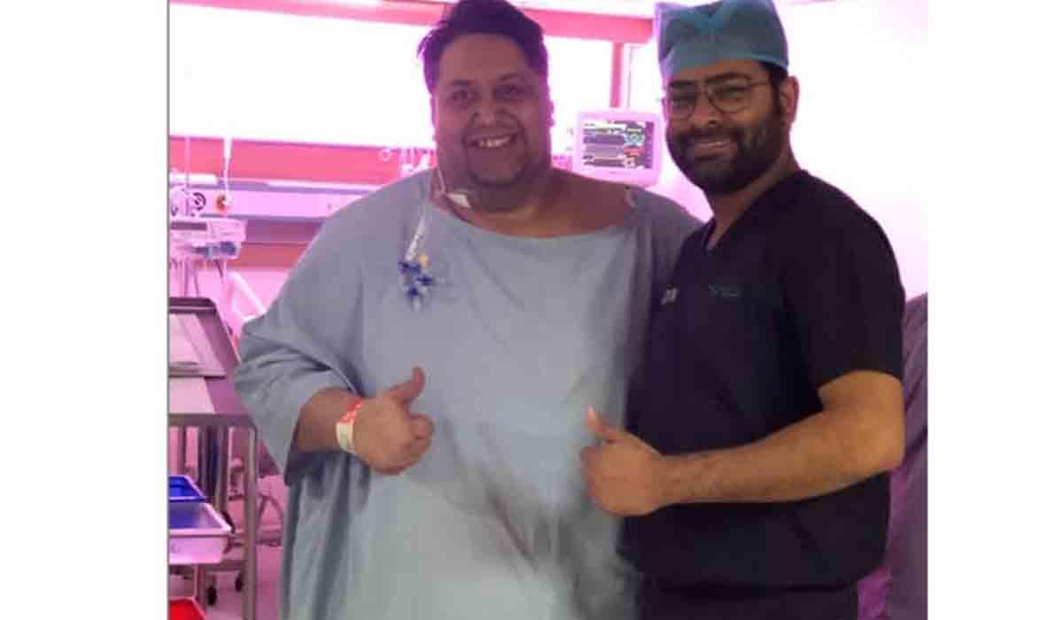 235 కిలోల బ‌రువున్న వ్య‌క్తికి విజ‌య‌వంతంగా స‌ర్జ‌రీ