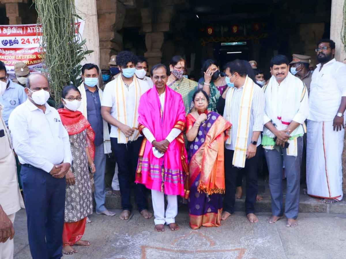 కేసీఆర్‌-స్టాలిన్‌ చర్చలు నేడు