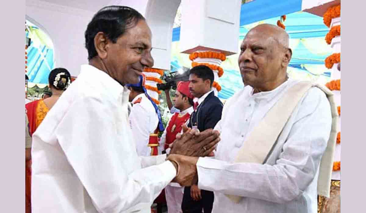 రోశయ్య మృతిపట్ల సీఎం కేసీఆర్‌ సంతాపం