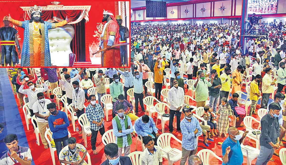 Madhapur Christmas | భక్త జన సందోహం.. కల్వరి