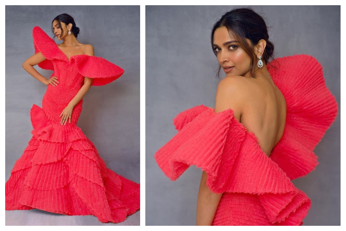 Deepika Padukone | గులాబీ కలర్ డ్రెస్‌లో దీపికా పడుకోణె సోయగం..