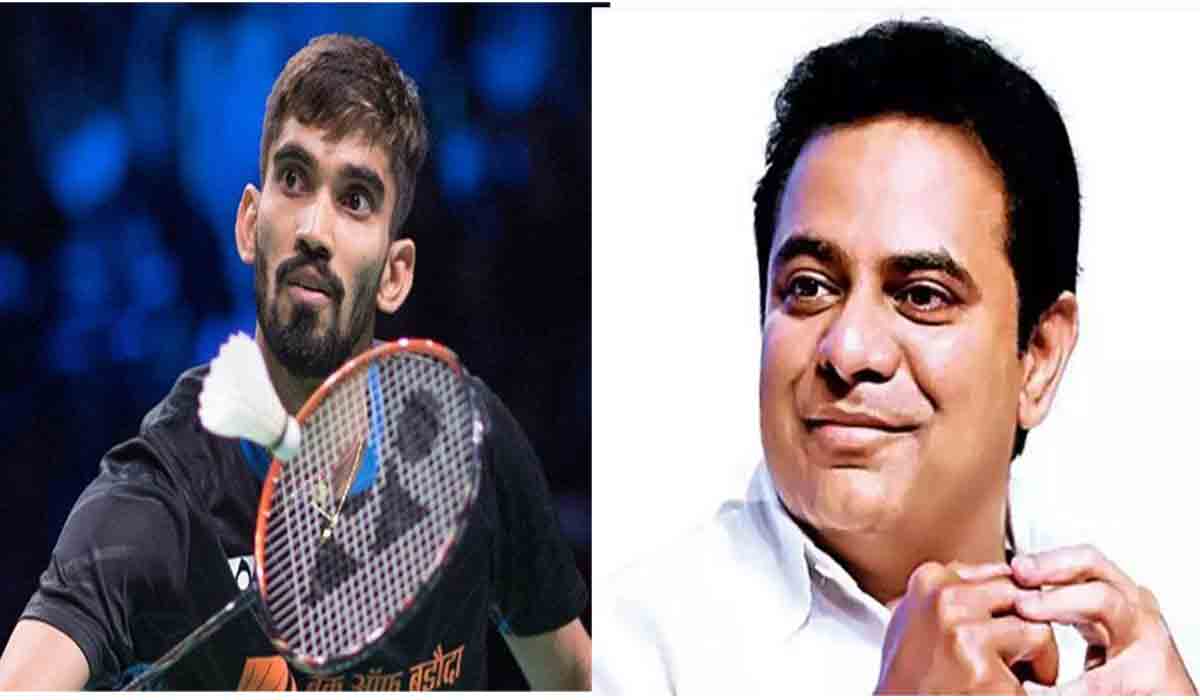 KTR | ష‌ట్ల‌ర్ శ్రీకాంత్‌కు కేటీఆర్ శుభాకాంక్ష‌లు