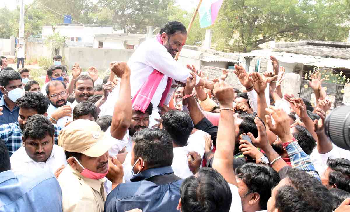 టీఆర్‌ఎస్‌ జైత్రయాత్ర