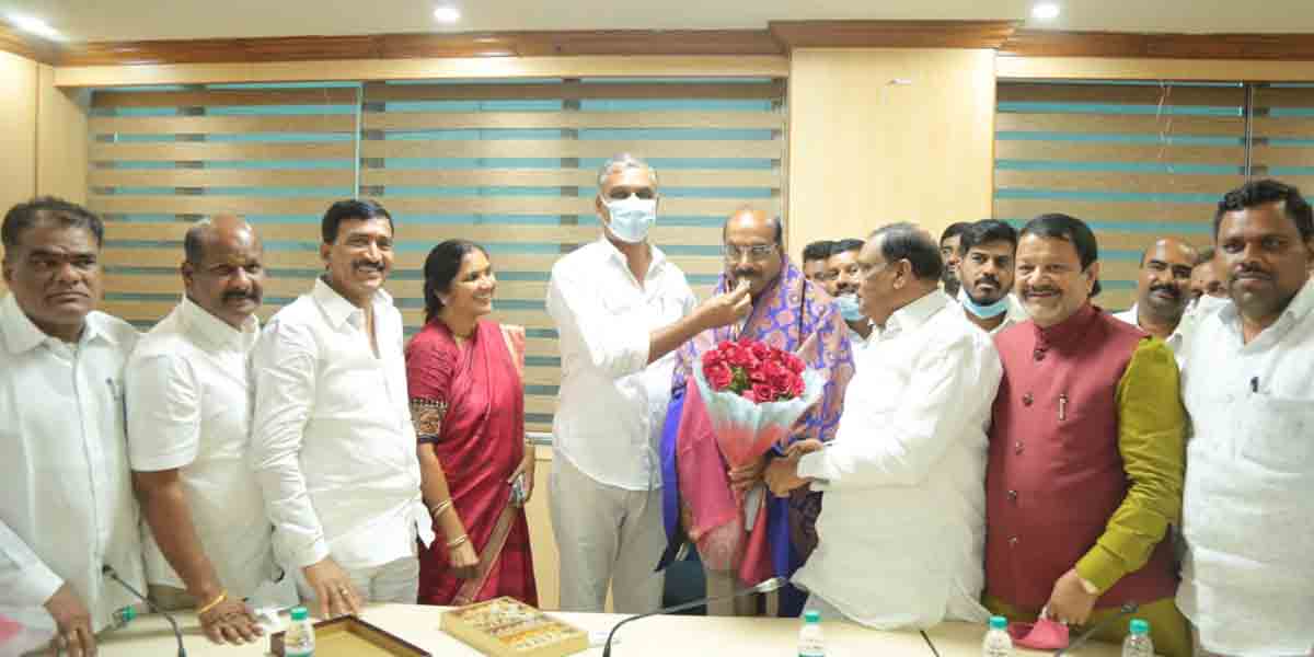 సీఎం ఊహించిన విధంగానే ఎమ్మెల్సీ ఫ‌లితాలు : మంత్రి హరీశ్‌రావు