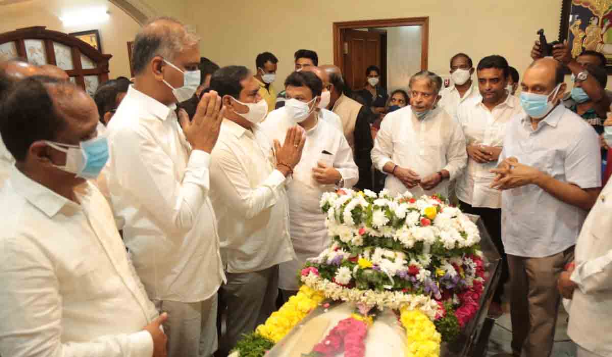 రోశయ్య నన్ను ప్రోత్సహించేవారు: మంత్రి హరీశ్‌ రావు