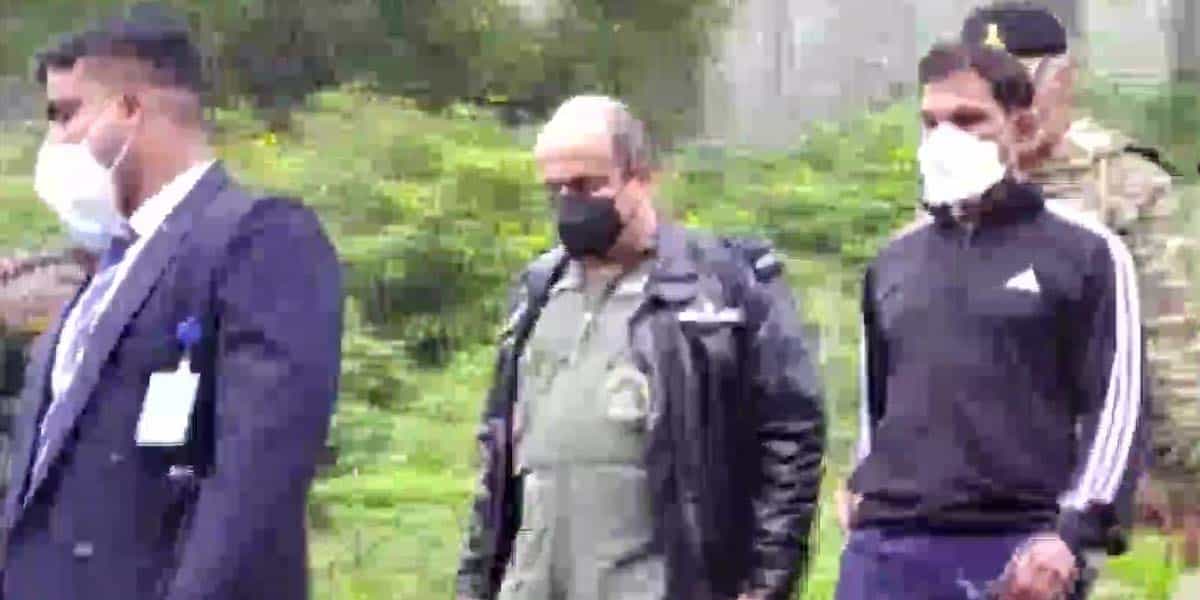 IAF Chopper Crash | ఘటనా స్థలాన్ని పరిశీలించిన ఐఏఎఫ్‌ చీఫ్‌ వీఆర్‌ చౌదరి