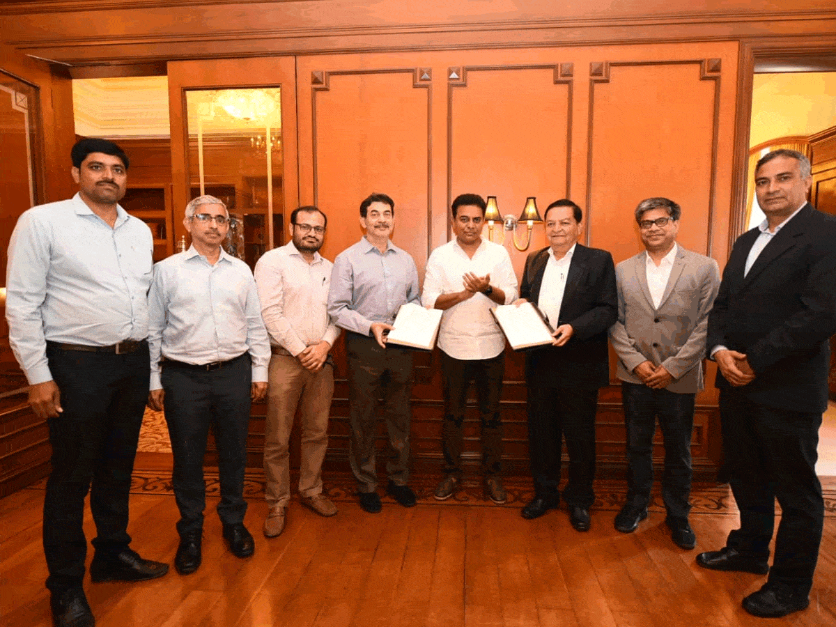 తెలంగాణ రాష్ట్రానికి మరో భారీ పెట్టుబడి..మంత్రి కేటీఆర్‌ సమక్షంలో ఒప్పందం